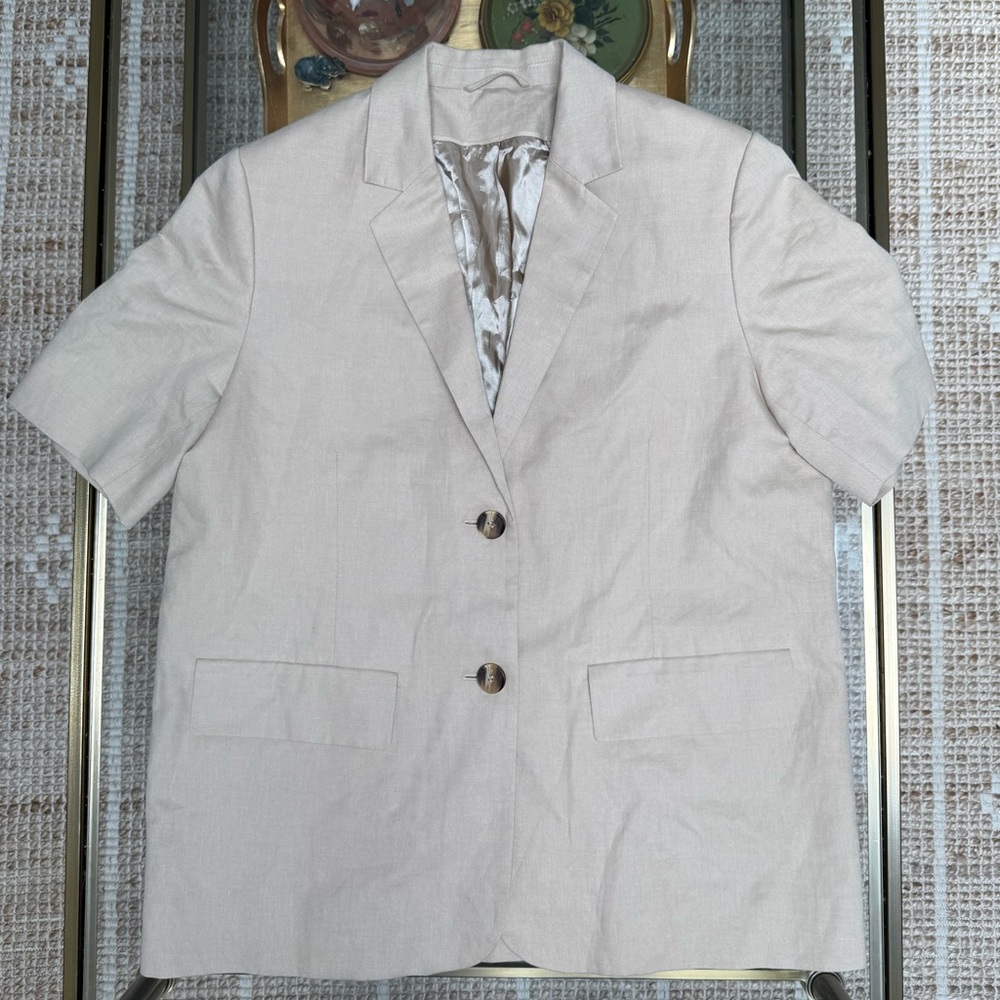 COS Cream Blazer